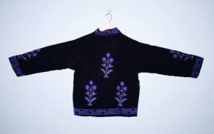 Chaqueta de Punto TNT con Estampado a Mano, Ecológica, Artesanal, de Algodón, para Otoño e Invierno, con Forro de Algodón, Regalo Único para Mujer - Product Image 5
