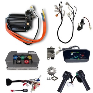 QS120 2000W Geared Mid-Drive Power Train Kit for Motorcycle QS120 V3 2000W 1pcs X QS120 2000W Geared PMSM Mid-drive <b>Motor</b> With 1 - Product Image 2
