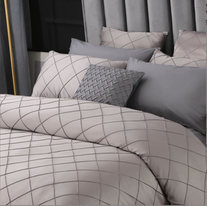 Groothandel Polyester Trooster Bed Set, Moderne Super King Size Laken Set/ - Product Image 2