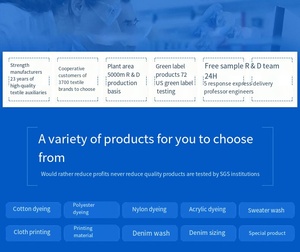 OEM Aldehyde miễn phí màu sửa chữa đại lý cho bông denim trực tiếp thuốc nhuộm hoạt tính rửa và nhuộm điều trị thuốc nhuộm dệt - Product Image 5