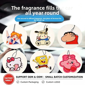 Diffuseurs de parfum suspendus pour <span class=keywords><strong>voiture</strong></span>, motifs de dessins animés, parfum léger longue durée pour l'intérieur de la <span class=keywords><strong>voiture</strong></span> - Product Image 1