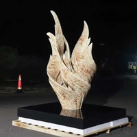 Statue décorative en résine Vincentaa Premium pour les intérieurs haut de gamme de l'hôtellerie