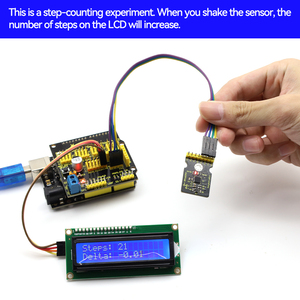 Keyestudio GY-521 <span class=keywords><strong>MPU6050</strong></span> Sensor de Giroscopio y Aceleración de 3 Ejes para <span class=keywords><strong>Arduino</strong></span> y Microbit - Product Image 6
