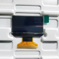 Modul tampilan OLED monokrom 0.96 inci resolusi 128x64 antarmuka SSD1315Z IC SPI struktur COG waktu respons cepat
