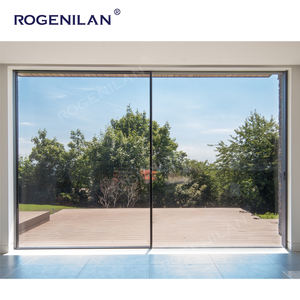 Porte coulissante automatique à capteur en aluminium avec vitrage creux, marque allemande Rogenilan - Product Image 6