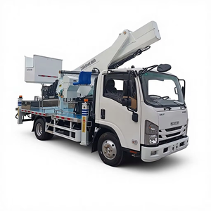 รถบรรทุกติดตั้งอุปกรณ์ยกของแบบมีฉนวนกันความร้อนของอีซูซุ สำหรับงานติดตั้งระบบประกันคุณภาพการผลิตในโรงงานขนาดใหญ่ - Product Image 1