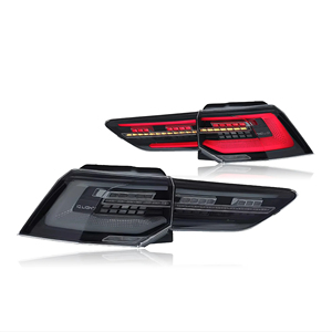 Aggiornamento per VW <span class=keywords><strong>Volkswagen</strong></span> <span class=keywords><strong>Golf</strong></span> <span class=keywords><strong>8</strong></span> MK8 GTI 2020-2024 luci posteriori a LED gruppo indicatore di direzione dinamico sequenziale in esecuzione - Product Image 2