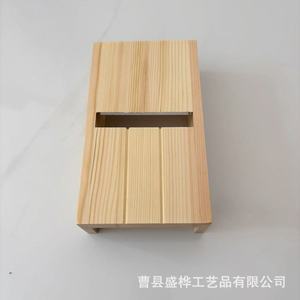 Cortador de jabón de madera, recortador de jabón hecho a mano, 19x11x4,8 cm, para herramientas y suministros de manualidades - Product Image 5