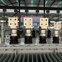 Transformateur de puissance triphasé immergé dans l'huile à économie d'énergie avec fonction antidéflagrante 63 kVA Modèle SH15-M-63