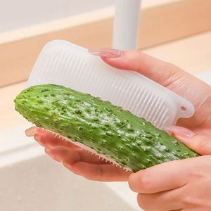 Multi-Functional Household Cleaning <b>Brush</b> Artifacts for Conveniently Cleaning Fruits and <b>Vegetables</b> Can Be Bent Arbitrarily - Product Image 4