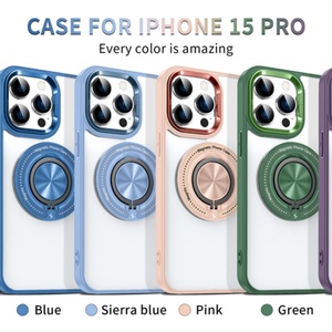 เคสโทรศัพท์มือถือแบบมีขาตั้ง 360 องศา รุ่นปี 2026 สำหรับ iPhone 17 Air 13 14 15 เคสโทรศัพท์แบบมีขาตั้งแม่เหล็กสำหรับ iPhone 15 16 Pro Max - Product Image 2