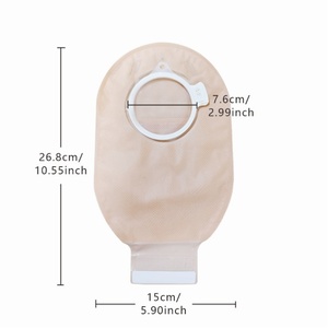 Suministros de fábrica Consumibles médicos Bolsa de colostomía drenable con hebilla de clic <span class=keywords><strong>Bolsas</strong></span> de urostomía - Product Image 3