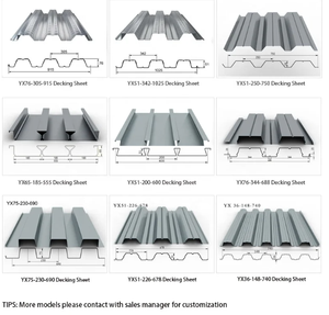 Panneaux de toiture en métal, hauteur 30 mm, distance des ondulations 200 mm, largeur 1000 mm - Product Image 6