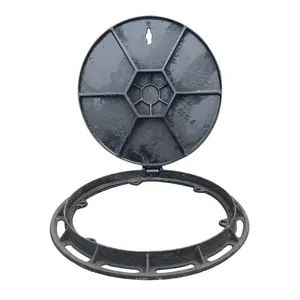 Rechteckige Mannlochabdeckung wiederklebende Eisen-Manhole-Abdeckungen EB16001 Guss-Manhole-Abdeckungen