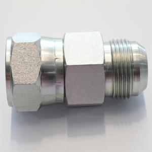 Adaptateur <span class=keywords><strong>hexagonal</strong></span> en acier au carbone JIC mâle à femelle pivotant vers NPTF filetage femelle raccord de tuyau raccords de Tube écrou à <span class=keywords><strong>sertir</strong></span> en T forgé - Product Image 5