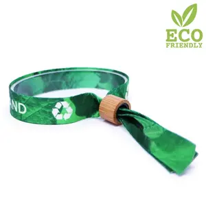 Pulsera ecológica de RPET, gadgets ecológicos - Product Image 1