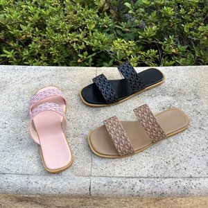 Chaussons pour femmes en peau de mouton moelleuse d'hiver avec motif canard, tongs en lin à bout ouvert pour femmes - Product Image 2