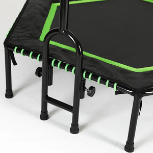 Banda elástica <span class=keywords><strong>Mini</strong></span> 50 PULGADAS Trampolín Gimnasia Trampolín con manillar - Product Image 5