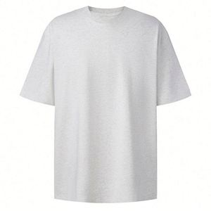 Design High Quality 100% Cotton Oversized Heavy Tshirt Custom Printing Heavyweight T Shirt Plain Blank Men's T-shirt for Unisex - Product Image 4