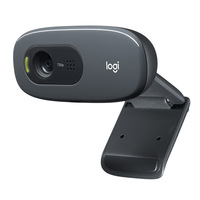 Cámara Web USB HD para C270/C270i, CMOS, Micrófono Integrado, Enfoque Automático, 30 FPS, para Computadoras Portátiles, Clases en Línea, Plug-and-Play, en Stock