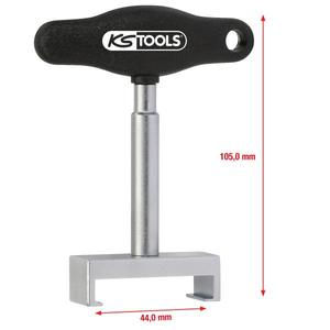KS TOOLS-Extractor de bobina de encendido con mango en T 500,7550, tipo 3, 105mm - EAN 4042146237625 JUEGO DE MOTOR Y DISTRIBUCIÓN - Product Image 2