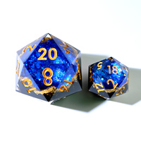 Dés géants D20, dés polyédriques surdimensionnés pour les jeux de D&D, fabricant de dés en résine personnalisés, OEM ODM