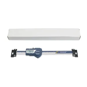 SHAHE Regla de escala lineal de tipo Horizontal Escala lineal de acero inoxidable Pantalla LCD Pulgadas Calibrador métrico Escala Herramientas de medición - Product Image 6