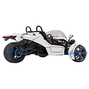 Voiture de sport électrique à trois roues, véhicule tout-terrain, châssis en acier, 2 places, certifiée CE, convertible pour adultes, capacité de charge de 300 kg, 150 ch - Product Image 3