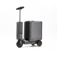 Maleta para Scooter, Moderna, Resistente, Antirrobo, Portátil, Ligera, Resistente al Polvo, Velocidad 8KM/H, Mango Rígido, Carcasa Rígida de Aluminio