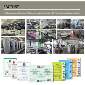 ICTI conception personnalisée impression de bandes dessinées en couleur papier kraft et carton enveloppes à <span class=keywords><strong>couverture</strong></span> souple finition feuille écologique - Product Image 5