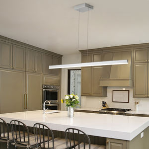 Modern Chandelier for Smoky Gray Crystal Luxury Fixtures Long Interior Stairway Chandelier - Product Image 5