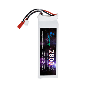 Batería de 7.4V 2S 2800MAH 45C con Conector Deans T/JST/XT30/XT60 para Aviones RC, Helicópteros, Autos, Barcos, Camiones y Piezas - Product Image 3