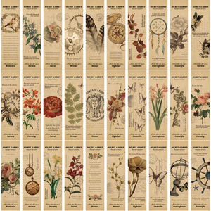 Journal Log Marker Tracker Biblioteca <span class=keywords><strong>Club</strong></span> Lista de lectura Marcadores Marcador de papel personalizado para libro - Product Image 6