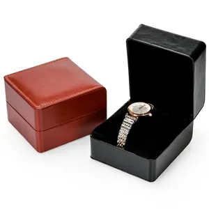 A1 PU Packaging Gift Logo Custom Luxury Watch Box Watch Storage Packaging Gift Box