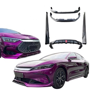 <b>Car</b> Body Kits Rear Diffuser Lip with Light for BYD HAN Plus 2021-2023 Front Lip Side Skirts <b>Car</b> Exterior Parts Accessory - Product Image 1
