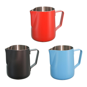 <span class=keywords><strong>Pichet</strong></span> à lait en acier inoxydable avec logo personnalisé 20oz service à café et thé espresso en métal pour les fêtes salon verres à lait cuit à la vapeur <span class=keywords><strong>pichet</strong></span> - Product Image 1