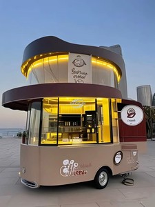 Camión de Comida para Bodas con Capacidad de Carga de 2500 kg, Tamaño y Color Personalizables, Remolque Eléctrico para Café y Cerveza - Product Image 6