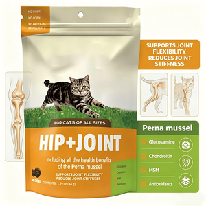 Perna Mussel Marine Agility Aid Advanced Integratore per Anche e Articolazioni per Gatti con Glucosamina Condroitina MSM, 30 Compresse Masticabili Morbide - Product Image 5