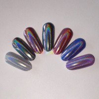 NOUVEAU Poudre Holographique 20 microns Spectraflair Pigment Arc-en-ciel Holographique pour Ongles