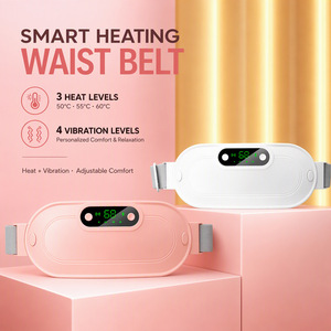 Ceinture chauffante portable en graphène sans fil, chauffe-taille électrique réglable USB, vente en gros, OEM ODM, directement de l'usine - Product Image 1