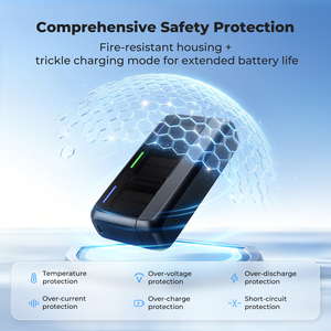 K&F Concept - Juego de 3 Baterías Recargables para Cámara LP-E6NH de 2400 mAh y Cargador Rápido, Compatible con Canon - Product Image 6