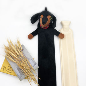 Longue bouteille d'eau chaude en caoutchouc <span class=keywords><strong>Animal</strong></span> mignon de haute qualité avec couvercle pour chien pour enfants pour chaud - Product Image 3