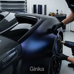 <span class=keywords><strong>Film</strong></span> de protection Ginka Ultimate 10.0mil en TPU de qualité armure, noir mat, bleu magique, PPF, épaisseur extrême, bleu mystérieux irisé - Product Image 3
