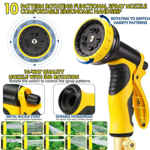 Lightweight Expandable with 10 Functional Spray Nozzles Not Easy Knotted Storage Bags Included Widely Used - Product Image 5