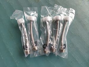 Rallonge de tuyau Nzman 6 pouces pour <span class=keywords><strong>TOTO</strong></span> C110/E200/S300/S400 <span class=keywords><strong>BIDET</strong></span>, 7/8 mâle à 7/8 femelle, arrêt des fuites de l'adaptateur de pulvérisateur de <span class=keywords><strong>bidet</strong></span> - Product Image 6