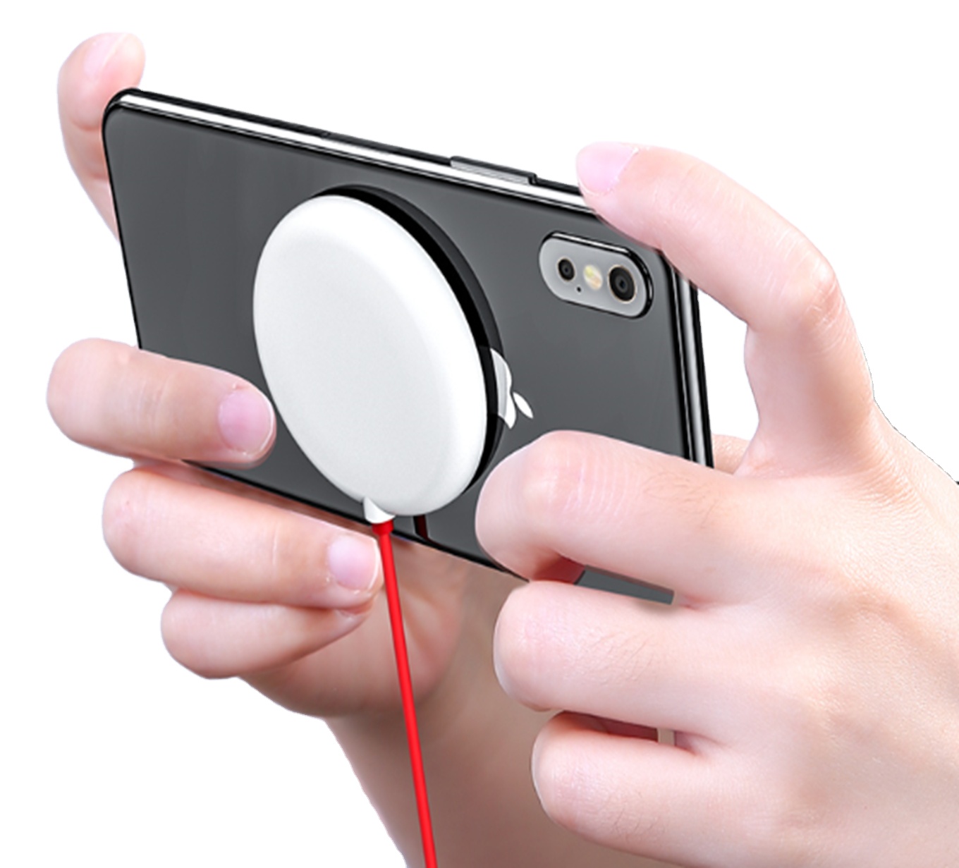 Новые продукты всасывающее Беспроводное зарядное устройство 15 Вт для iphone Быстрая Зарядка Samsung зарядное устройство для сотового телефона портативное беспроводное зарядное устройство qi