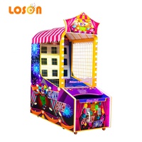 Machine de jeu d'arcade pour enfants, jeu de loterie, jeu de tir au Clown