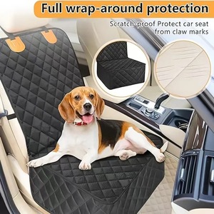 600D Oxford Dogs Carrier Protecteur de housse de <span class=keywords><strong>siège</strong></span> unique pour animaux de compagnie étanche et sale pour sièges <span class=keywords><strong>avant</strong></span> - Product Image 3