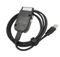 Herramienta de Diagnóstico de Vehículos V25.3 HEX V2 VCDS ATMEGA162 FT232, Escáner de Automóviles Obd2 HEX VII para Volkswagen Audi VW