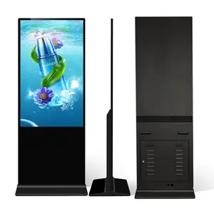 Visgn nhà máy OEM thương hiệu 32 "/ 43"/ 49 "/ 55"/ 65 "hiển thị thông minh standingfree quảng cáo Android Màn hình kỹ thuật số biển và displ